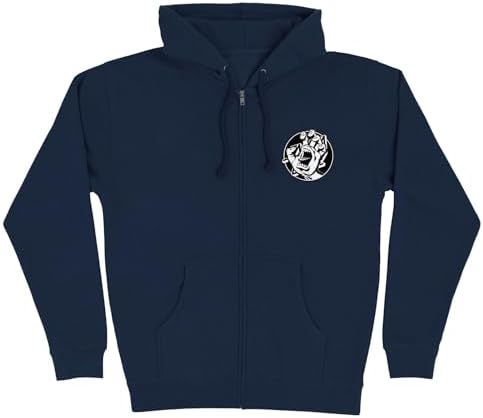 Amazon.com: SANTA CRUZ Classic Dot Zip Hooded Heavyweight